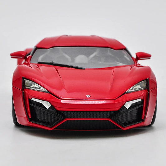 1:18 Lykan Hypersport Alloy Sport Car Model Diecast Metal Racing Car Vehicles Model High Simulation Collection Children Toy Gift