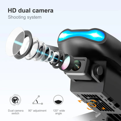 New E99 Pro Drone Professional Quadcopter Obstacle Avoidance Drones RC Helicopters 8K Dual Camera Dron Remote Control Toys Gifts
